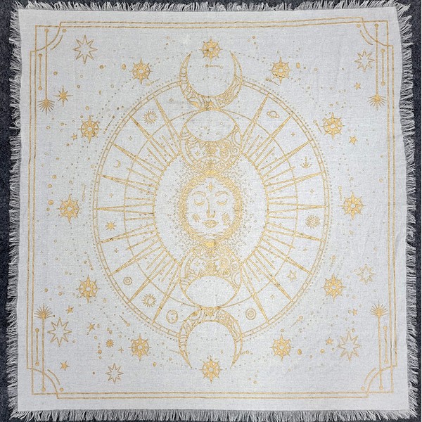 THE ART BOX Altar Cloth Tarot Cards Table Napkins Witchcraft