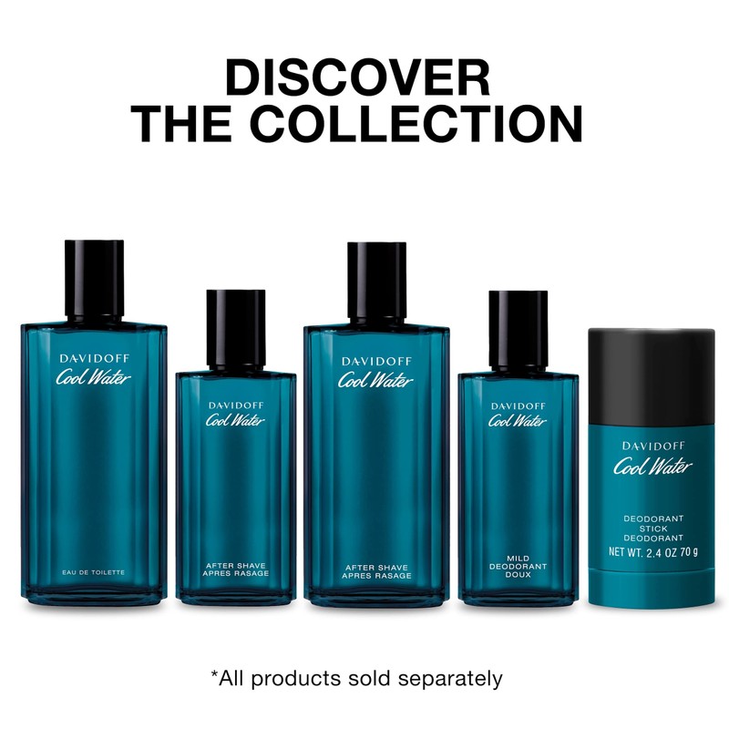 Davidoff Cool Water Eau de Toilette – Aromatic Men's Cologne