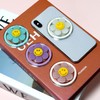 On The Grip Magnetic Luminous Smiley Flower Mobile Phone Grip:
