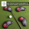Golf Iron Head Covers Numbers Synthetic Leather Headcover Deluxe Value