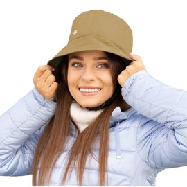 Ribcap Billie Medical Grade Protective Helmet | Cream | Size: Large (Head Circumference 23-24") | Soft Helmet for Epilepsy | Protective Helmet for Seizures | Fashionable and No Stigma