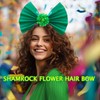 Yovic St Patricks Day Bow Headband Irish Shamrock Headbands Green
