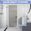 Weather Stripping Door Draft Stopper Flexible Self Adhesive Silicone Door