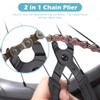 POHOVE Chain Riveter Bicycle, Chain Lock Pliers and 4 Pairs