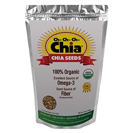 CH- CH- CH- CHIA Organic Chia Seeds - 1 lb. USDA Organic