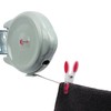 Kleeneze Retractable Clothesline – 15 Metre Drying Space, Anti-Slack Hook,