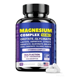 Complejo De Magnesio 7-en-1 - Glicinato                                                                                                               