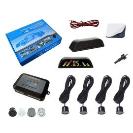 VEGA French Brand Approved Reversing Sensors with LED Display 4 Black Sensors