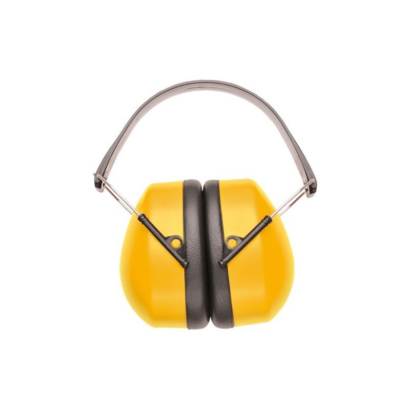 Portwest Super Ear Protector, Size: One Size, Colour: Yellow, PW41YER