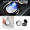 ZNDAW Car Ashtray with Lid, Detachable Auto Smokeless Ash Tray
