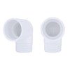 PVC 90 Degree Elbow Pipe Connector – 3/4 inch MNPT