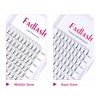 Volume Eyelashes, C Curl, 0.07 mm, 8–14 mm, 5D Lash