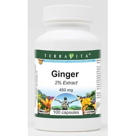 Ginger 2% - 450 mg (100 Capsules, ZIN: 521927) - 3 Pack