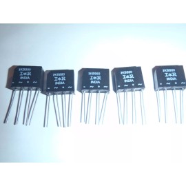 International Rectifier 5 PCS.  INTERNATIONAL RECTIFIER  BRIDGE  RECTIFIER 1.9AMP 800VOLT RADIAL LEADS