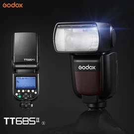GODOX TT685II-S Flash Strobe 2.4G HSS 1/8000S TTL GN60 330 Full Power Pop TCM Instant Conversion Quick Release Lock Flash Speedlite for Sony Cameras
