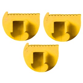 Needle Gauge - Stitching Kit for Machine Sewing | Set of 3 Measuring Thumb Guide Ruler for Beginners Hemming Crafts Straight and Curved Seams