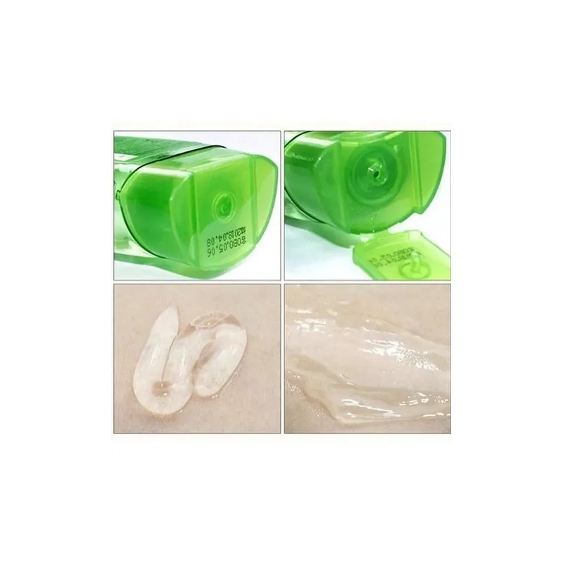 Gel Facial Aloe Vera 99% Antiarrugas Cicatrices Libre de Parabenos