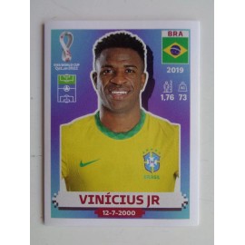 Vinicius  Jr  BRA20 Brazil  Madrid PANINI  Regular Sticker  Qatar 2022 World cup