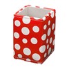 Pearl Z90177 Glasses Stand, Red, Square, Dot Pattern