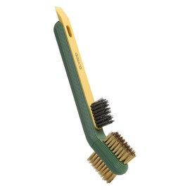 Wire Brush Plastic Handle Metal Rust Remover Brush Scratch Brush for Cleaning Range Hoods Cooking Ranges Pot Bottoms Sinks