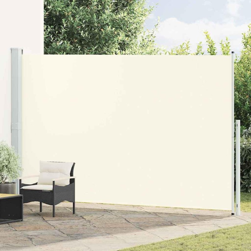vidaXL Outdoor Privacy Solution - Patio Retractable Side Awning -