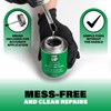HOOK UP, 2 Packs Premium Waterproof Vinyl Cement Glue for