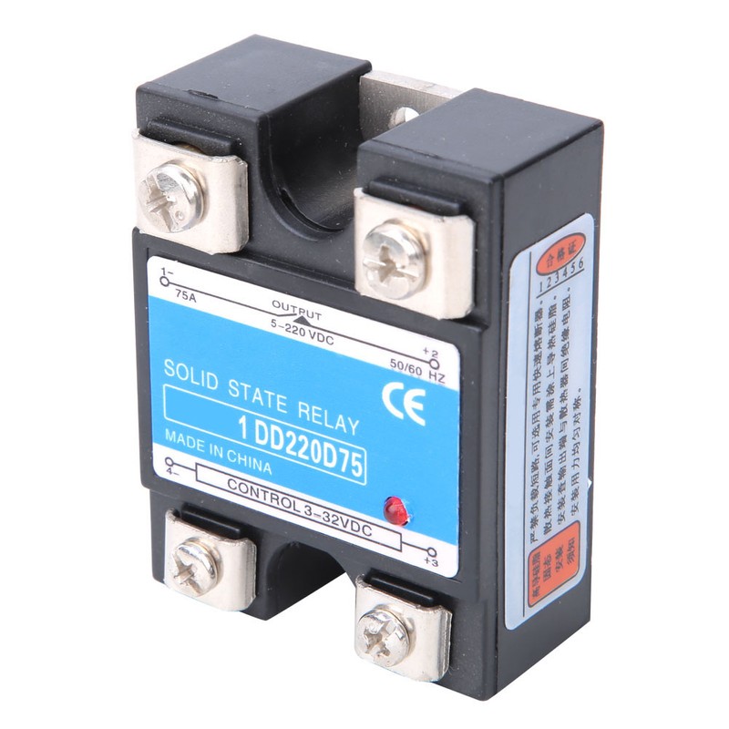 Solid State Relay DC DC SSR Input 3-32VDC Load 5-220VDC