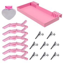 Yumkfoi Braiding Rack Tray and Tools Set, Compatible with Yumkfoi Braiding Hair Rack, Making All the Tools Accessable, Save Your Time