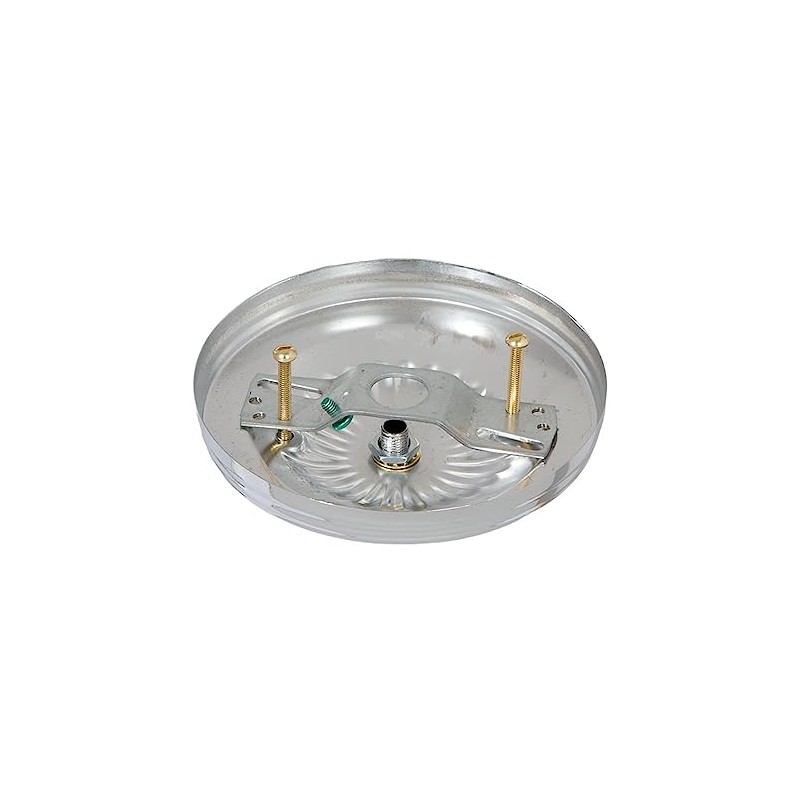 B&P Lamp® Nickel Plated Steel Canopy Kit, 5-1/8 Inch Diameter