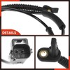 A-Premium Sensor de velocidad de rueda ABS compatible con modelos