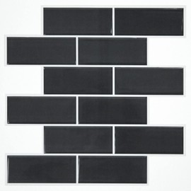 RoomMates TIL4978FLT: Charcoal Seaglass Sticktile
