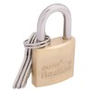 Draper Redline 68020 25 mm Brass Cylinder Padlock