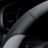 Valleycomfy Microfiber Leather Steering Wheel Cover Large-Size for F150 F250