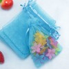 FAVORTALK Organza Jewellery Pouches Favour Bags with Drawer String, Small