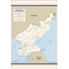 24"x36" Gallery Poster, cia map of North Korea admin divisions