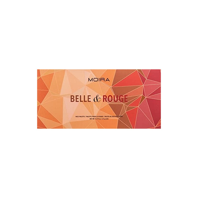 PALETA DE RUBOR BELLE & ROUGE MOIRA COSMETICS HCP004