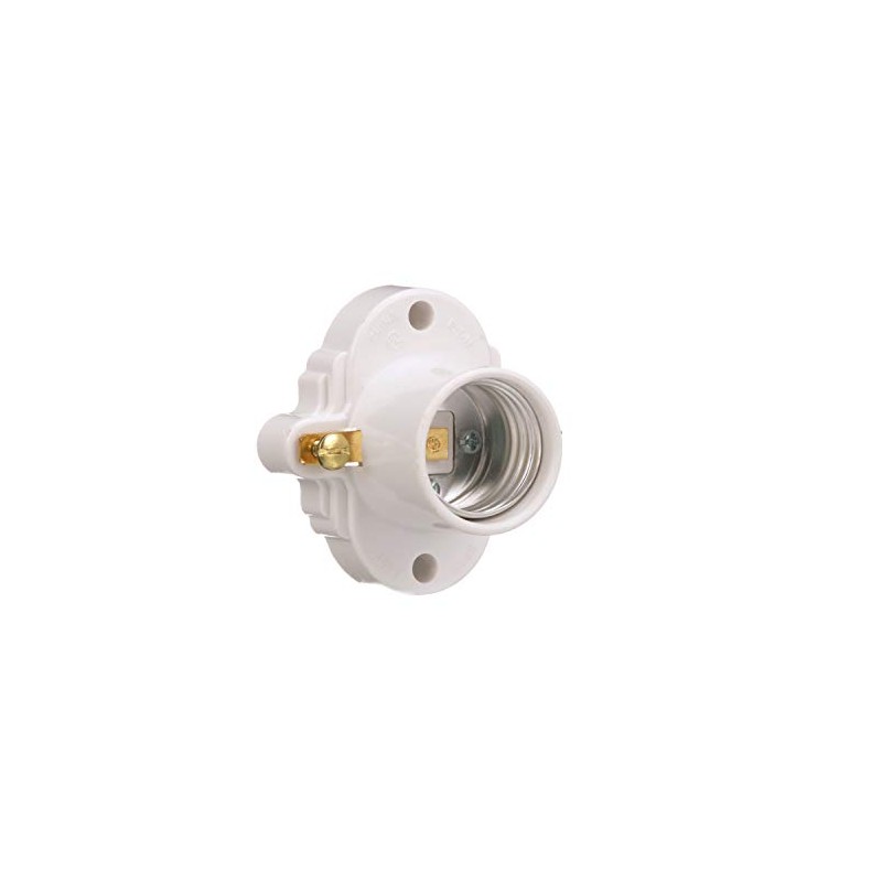 EATON Wiring S752W-SP 660-Watt 250-volt Medium Base Keyless Cleat Socket,