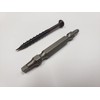 100 Pcs Single Permanence Stainless Steel Wood Deck Screws, Brown,