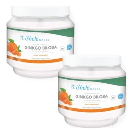2 Piezas Colágeno Hidrolizado Ginkgo Biloba 450g Shelo Nabel                                                                                          