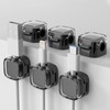 Cable Holder Cable Clips Cable Wall Clamp (Black)
