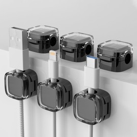 Cable Holder Cable Clips Cable Wall Clamp (Black)