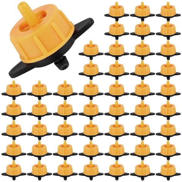 Copadri 50 Pack 2 Gallon Per Hour Pressure Compensating Drippers,