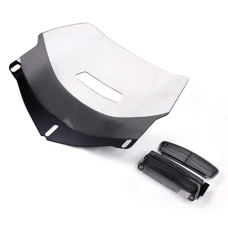 Motorcycle Windscreen Windshield + Air Vented For Honda Goldwing GL1800