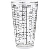 Dezine Products USA 1 1/2 Cup Mix-N-Measure Glass Measuring Cup