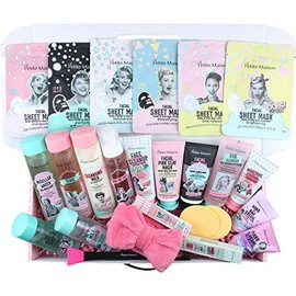 Set de spa de lujo, kit de cuidado de la piel, set de regalo para el cuidado de la piel, caja de cuidado de la piel, cestas para el cuidado de la piel