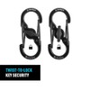 Nite Ize S-Biner Microlock mosquetón en forma de S de