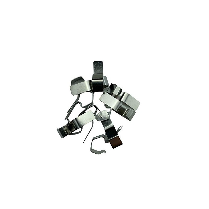 Veroline Weck Jar/Preserving Jar, Stainless Steel Clips (Original Weck) (12,