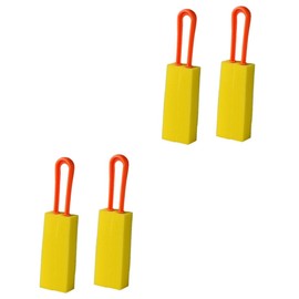 LALAFINA 4pcs Dual-Sided Cup Sponge Brush for Cleaning Bottles Kettles and Glassware High-Density Sponge for Versatile Use Home and Kitchen