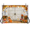 WOLADA Fall Backdrops for Photoshoot Autumn Backdrops for Photography White