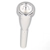 Trumpet Mouthpiece Aluminium Alloy Metal Professional Wind Musical Instrument Replacement